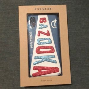 iPhone X case / Coach